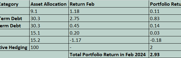 Portfolio Performance, Asset Allocation